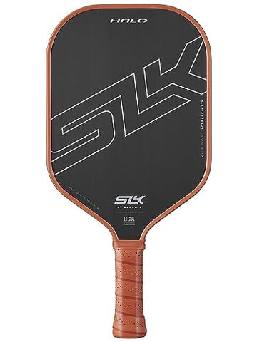 Selkirk Sport SLK Halo Raw Carbon Fiber Pickleball Paddle | Designed in The USA | Choose The T700 Raw Carbon Fiber Power, 18k Ultraweave Control, or Aramid Fiber Linkweave Thermoformed Pro
