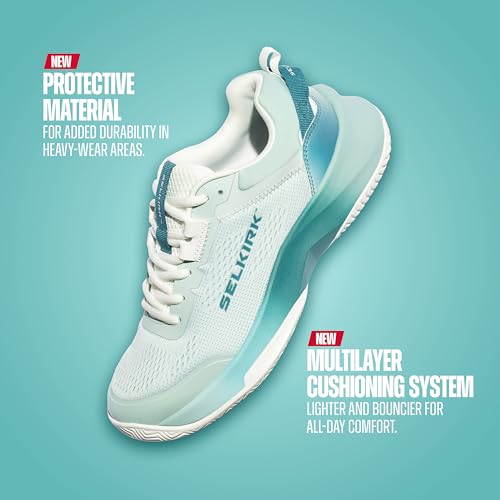 Selkirk Sport Women's CourtStrike 2.0 Pickleball Shoe Blue Haze 9.5