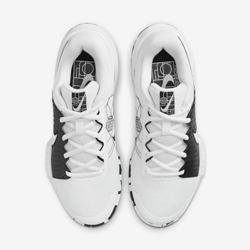 Nike Zoom Challenge Women's Pickleball Shoes (FQ4155-100, White/White-Black) Size 8