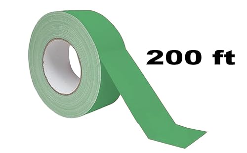 Pickleball Court Marking Kit-200 Feet Long Pickleball Court Tape, Easy to Apply and Remove. Extra Adhesive, 2 Inches Thick, Temporary Court Lines, Make Your Own Pickleball Court, Duct-Tape-Thickness.