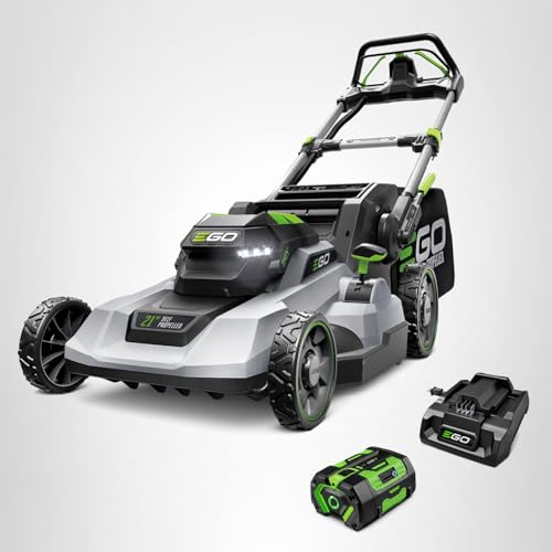 EGO POWER+ Electric Lawn Mower, Self-Propelled Cordless, Includes 56V 6.0Ah Battery And 320W Charger - LM2114SP