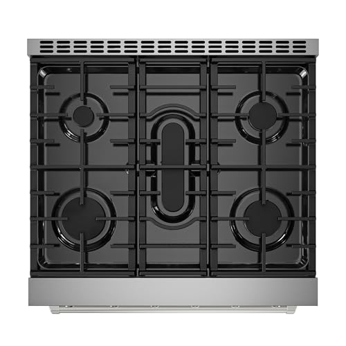 Empava ProStyle 30" Gas Range: True Convection, 18K BTU Power Burner & 4.55 Cu. Ft.Oven, Freestanding/Slide-in Stainless Steel Stove, CSA Certified