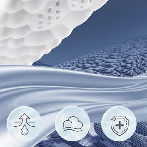 Soleflex Insoles, 4d Pickleball Insoles Inserts for Men and Women, Breathable Memory Foam Soles (3 Pairs, Men 10-11/Women 12-13)