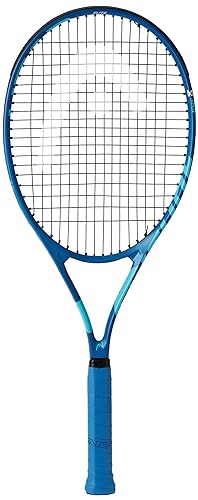 HEAD Metallix Attitude Elite Blue Tennis Racket - Pre-Strung Adult Tennis Racquet Lightweight - Midplus Headsize for Blend of Power and Control