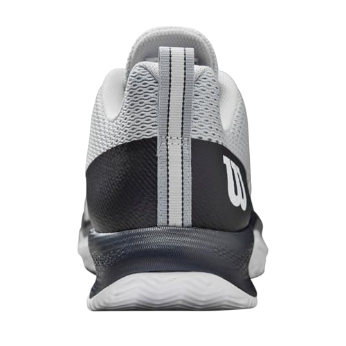 WILSON Rush Pro Lite Men's Tennis Shoe, Pearl Blue/Ebony/White, Size 10
