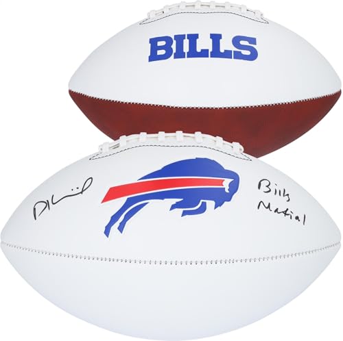 Dalton Kincaid Buffalo Bills Autographed Panel Football with "Bills Mafia" Inscription - Autographed Footballs