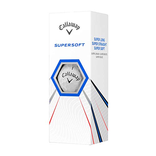 Callaway 2021 Supersoft Dozen Golf Balls White