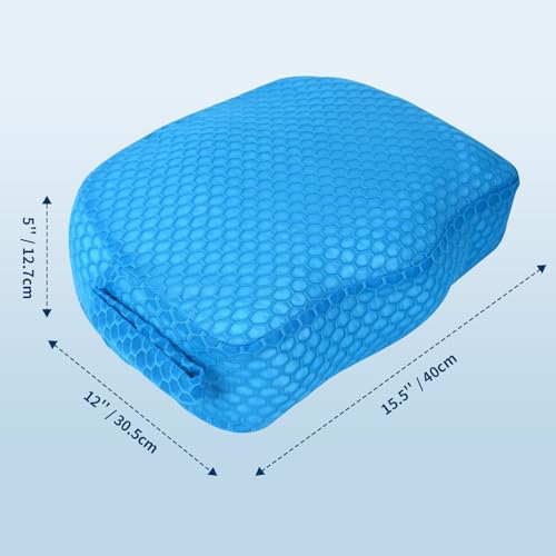Hot Tub Booster Seat, Weighted SPA Booster Seat Cushion for Adults, 3D Air Mesh Hot Tub Seat Accssories with Non-Slip Micro Dot Bottom,Indoor or Outdoor Quick Dry Hot Tub Pillow