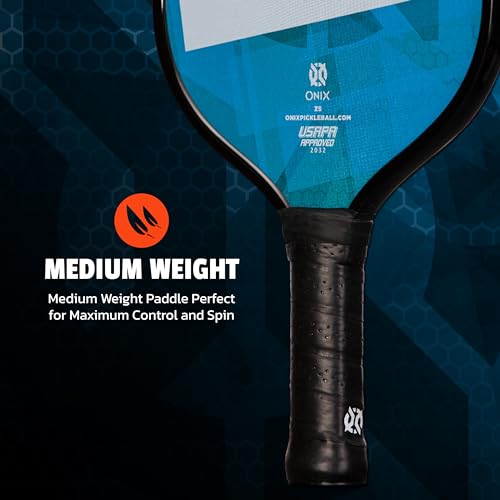 ONIX Graphite MOD Z5 Graphite Carbon Fiber Pickleball Paddles with Cushion Comfort Pickleball Paddle Grip - USA Pickleball Approved