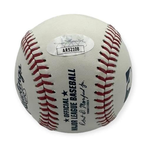David Ortiz Autographed Sox 2004 World Series Baseball w/Inscription JSA - Autographed Baseballs
