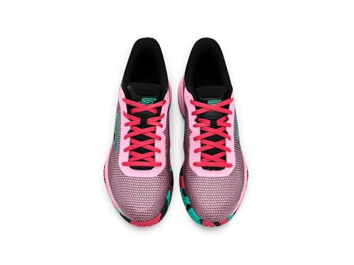 Skechers Men's Pickleball Viper Court Pro 2.0 Sneaker, Pink/Black, 10.5 Medium