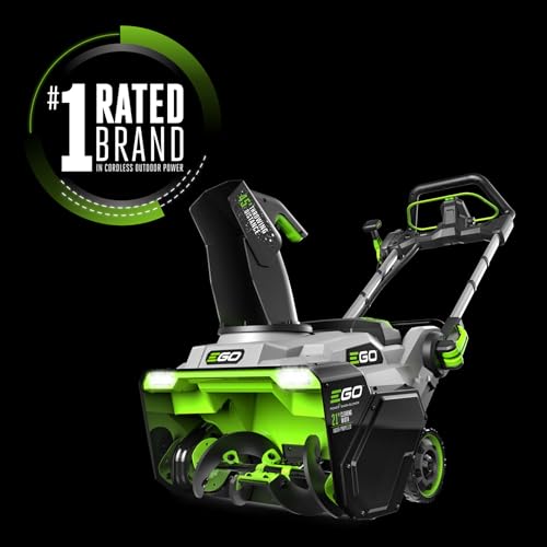 EGO Power+ 21" Electric Snow Blower, Cordless Auger-Propelled, Battery and Charger Not Included - SNT2120AP