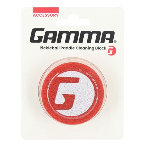 Gamma Pickleball Paddle Cleaner Block for Raw Carbon Fiber Pickleball Paddles, Pickleball Paddle Eraser Removes Residue, Dirt, and Grime