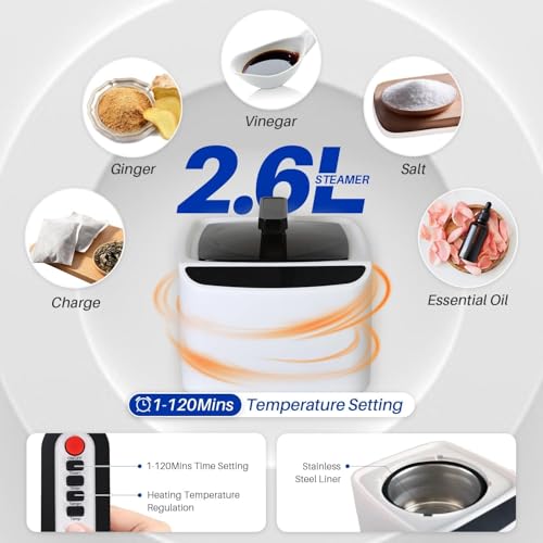 TOREAD Portable Steam Sauna for Home, Personal Sauna Tent Home Sauna Box, Remote Control, 9 Adjustable Steam Levels, Compact & Easy Storage, Ideal for Relaxation