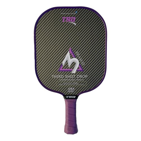 Third Shot Drop Wide Body Pickleball Paddle I Special Aramid Composite Paddle Surface (Chaos) (Nomex 16mm Core)