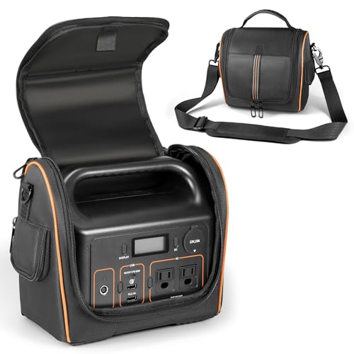 TATAVR Carrying Case Compatible with Jackery Portable Power Station Explorer 300, 293Wh Backup Lithium Battery,Solar Generator Protective Shoulder Bag Storage Cover for Outdoors Camping Travel Hunting