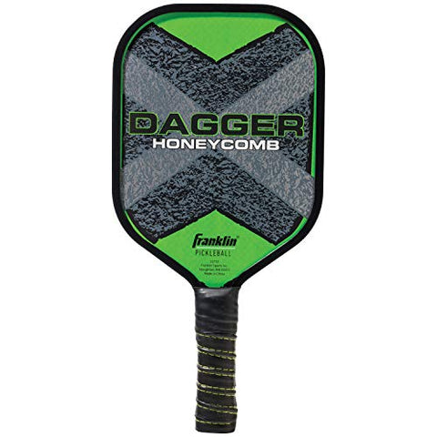 Franklin Sports Graphite Pickleball Paddle, Dagger Honeycomb