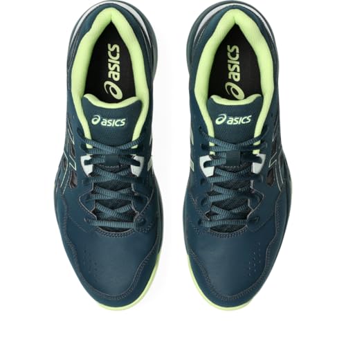 ASICS Men's Gel-RENMA Pickleball Shoes, 9, Tranquil Teal/Lime Green