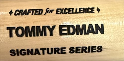 Tommy Edman Signed Baseball Bat "2024 NLCS MVP 2024 WS Champ" Dodgers Tristar