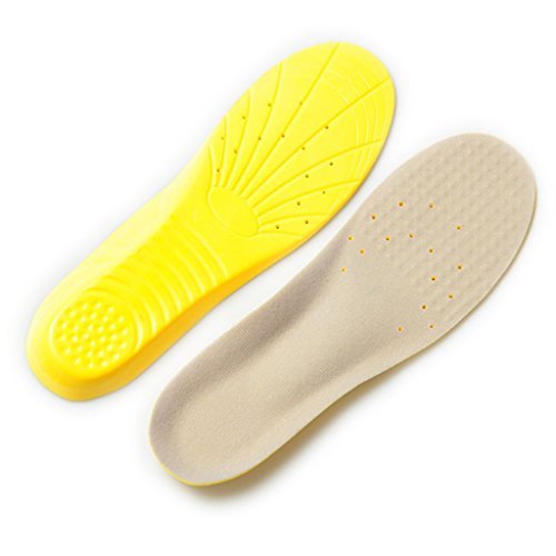 Shoe Insoles, Memory Foam Insoles, Providing Excellent Shock Absorption and Cushioning for Feet Relief, Comfortable Insoles for Men and Women for Everyday Use, M [US M: 6.5-9/W: 7.5-10]
