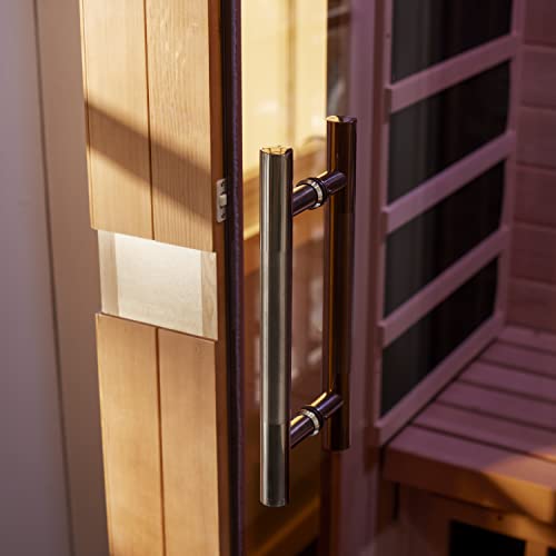 Dynamic Saunas Venice 2-Person Low EMF (Under 8 MG) FAR Infrared Sauna, Curb Side Delivery New