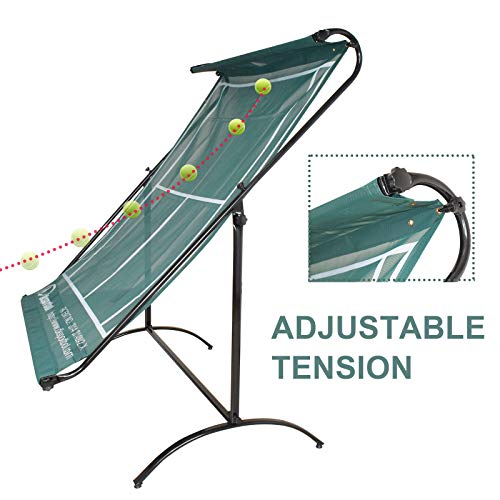 Tennis Rebounder Net - Rebound Wall for Racquet Sports - for Pickleball Paddle Squash Racquetball Table Tennis -Portable Backboard for Indoor & Outdoor Training SIBOASI