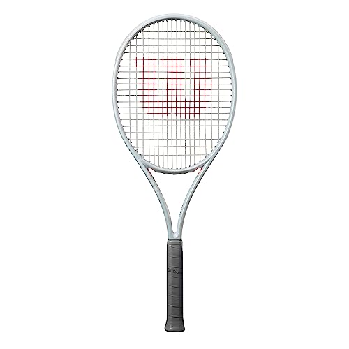 Wilson Shift 99 Pro V1 Strung Performance Tennis Racket - Grip Size 2-4 1/4", Strung with Sensation 16 Natural at Mid Range Tension