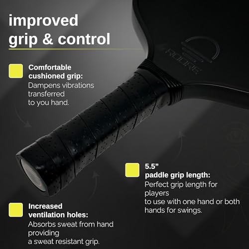 Roore Gen 4 4.5 100% Foam Core Pickleball Paddles T700 Carbon Fiber Pickleball Paddle 16mm Thermoformed Pickleball Racket and Edge Foam Injected Pickleball Rackets Pickle Ball Paddle Elongated