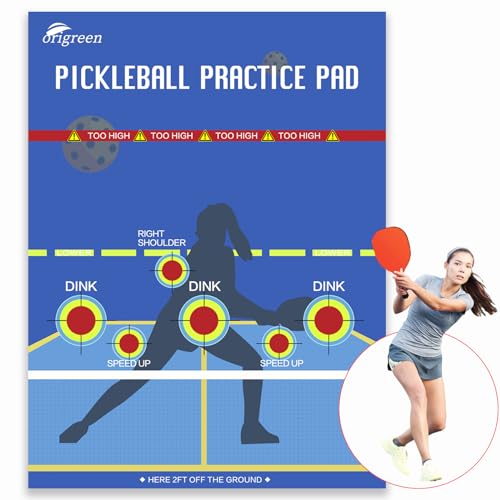 Pickleball Practice Pads - Dink Master Exercise Rebounder Aids (Blue, 1pc)