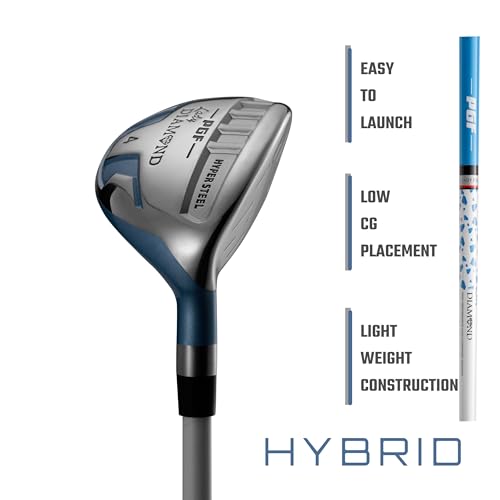 PGF Lady Diamond S5 Women's Complete Golf Club Package Set [Hand: Right] [Length: Standard][14-Pieces]
