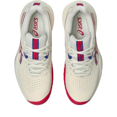 ASICS Women's Gel-Challenger 15 Tennis Shoes, 7.5, Cream/Bright Rose