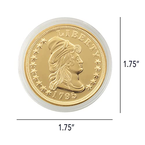 American Coin Treasures 1795 P Small Gold Eagle $5 American Mint State