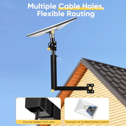 Starlink Mount, Telescoping Gen 3 Starlink Wall Mount, Starlink Standard Mounting Kit-Include Starlink Gen 3 Pipe Adapter