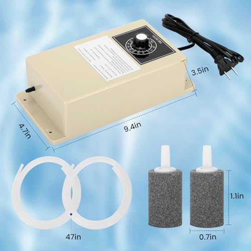 Fuceter 2000mg/h Ozone Generator Cold Plunge with Timer, Ozone Generator Water Keep Cold Plunge, Ice Bath, Spa, Hot Tub, Pool Clean and Fresh for Long Time