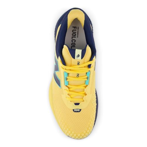 New Balance Men's FuelCell 996 V6 Tennis Shoe, Nb Navy/Parchment, 9.5 W