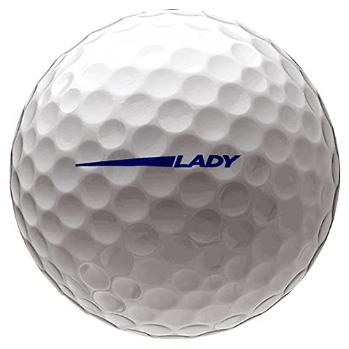 Bridgestone Lady Precept White Golf Ball - Dozen