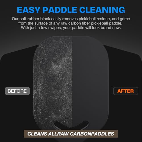 DGYGQ Pickleball Paddles, Carbon Fiber Pickleball Paddle with Polypropylene Honeycomb Core, Increased Power for Ultimate Spin & Consistency