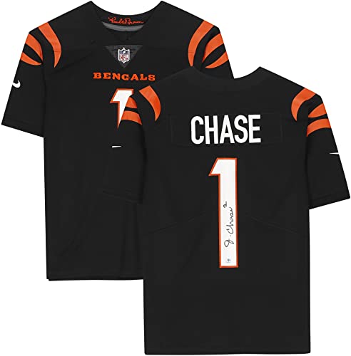Ja'Marr Chase Cincinnati Bengals Autographed Nike Limited Jersey - Autographed College Jerseys