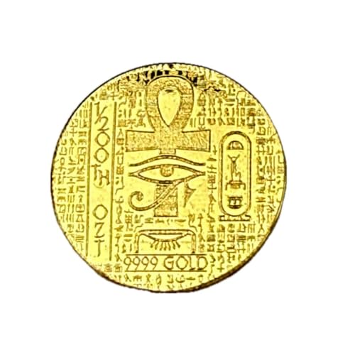 1/200 oz .9999 Fine Gold – Egyptian Scarab Design (Sealed in Capsule)