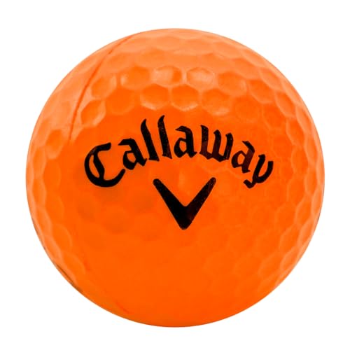 Callaway HX Soft Flight - Foam Practice Golf Balls, Orange (9 Pack)