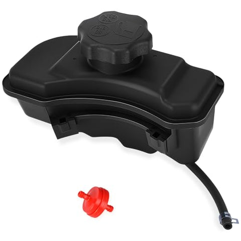 84004115 Fuel Gas Tank with Lawnmower Gas Cap Engine Fuel Tank, Plastic Gas Tank Compatible with B&S, Replace 594112