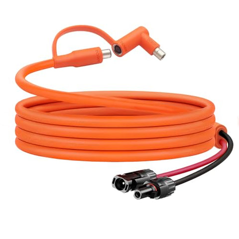 Hoeine 10FT MC4 to 8mm Adapter Cable for Jackery | Universal Solar Panel Connector and DC8020/7909 Compatible with BLUETTI, Yeti, Anker, Jackery Portable Power Station for Camping, RV, Emergency Use