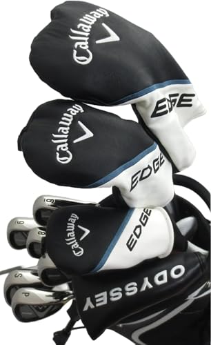 Mens Callaway Complete Golf Set - Clubs Driver, Fairway Wood, Hybrid, Irons, Putter Stand Bag Reg Flex