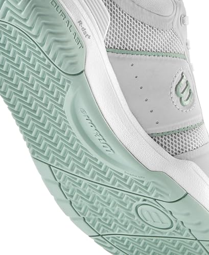 WILSON Pickle Pro Women's Pickleball Shoe - White/Surf Spray, Size 7.5 US