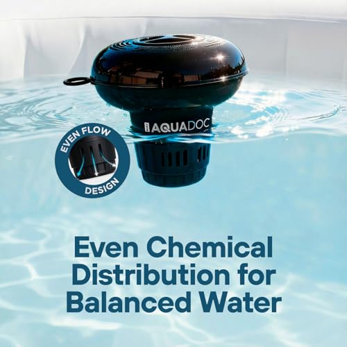 MAV AquaDoc Bromine and Chlorine Tablet Floater for 1.5" Tablets for Inflatable Hot Tubs