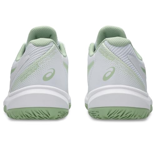ASICS Women's Game FlyteFoam Pickleball Shoes, 8.5, White/Jade