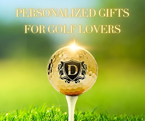 CybGene Golf Gifts for Men Unique, Personalized Colored Golf Balls, Cool Accessories for Golfers, Golf Lovers, for Birthday and Christmas