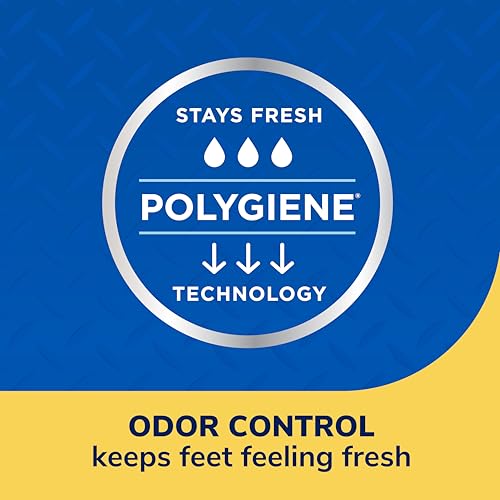 Dr. Scholl's Work Insoles (Pack) // All-Day Shock Absorption and Reinforced Arch Support That Fits in Work Boots and More (for Men's 8-14, Also Available for Women's 6-10) 1 Pair (Pack of 2) 2 Count