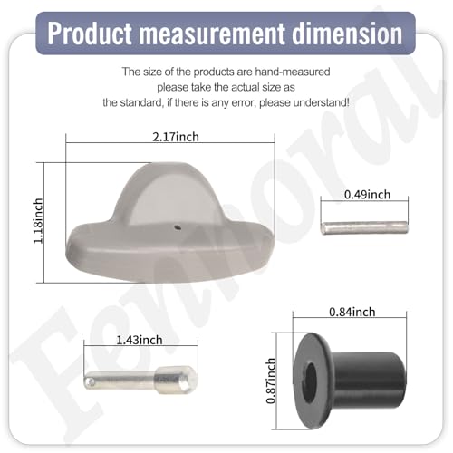 Fennoral 2 Pack 06530-VL0-315ZA Handle Adjuster Kit for Hon-da Self Propelled 21" 22" Mower, Fits Model HRX2175VKA HRR2168VKA, Replaces 06530-VL0-305