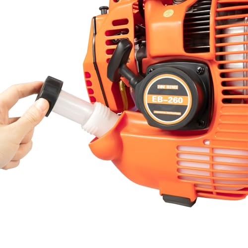 Gas Leaf Blower 26cc Handheld,2-Cycle Leaf Blower Gas,180 MPH,380 CFM,Cruise Control Powerful Gas Powered Blowers,for Lawn Care, Yard Debris & Light Snow